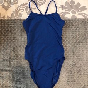 Girls Nike one piece swim